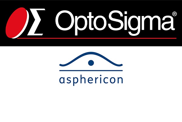 OptoSigma and asphericon logos