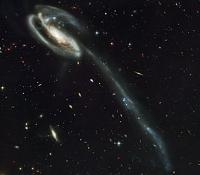 An optical image of the Tadpole galaxy