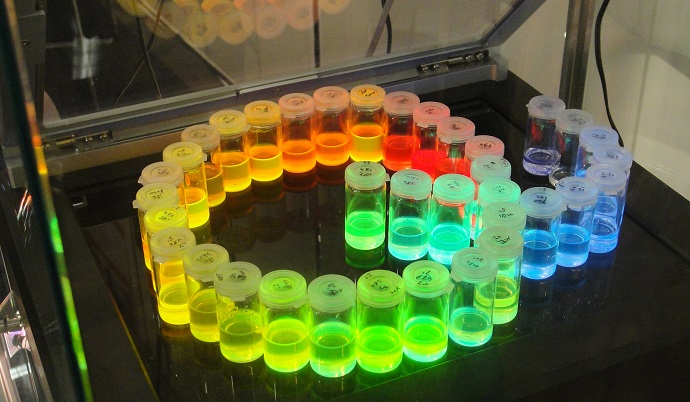 Quantum dots make it possible to display any color in full brilliance