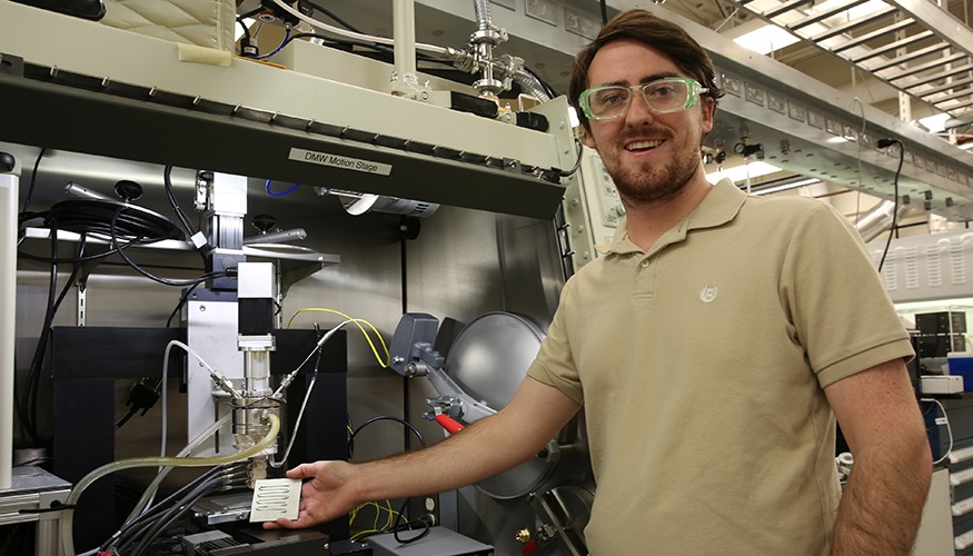 Lawrence Livermore scientist Luke Thornley