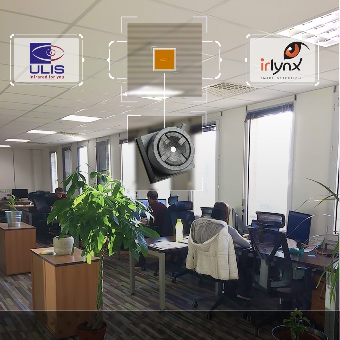 Irlynx will field test ULIS’ thermal sensor in several pilot studies it is undertaking with GE Digital, NEXITY and SNCF, among other smart occupancy and people counting projects linked to optimizing open space areas and reducing building footprint