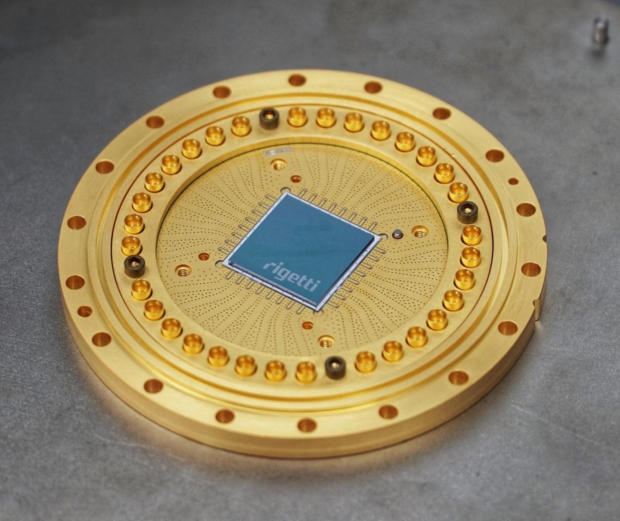 This is Rigetti's 19Q superconducting quantum processor