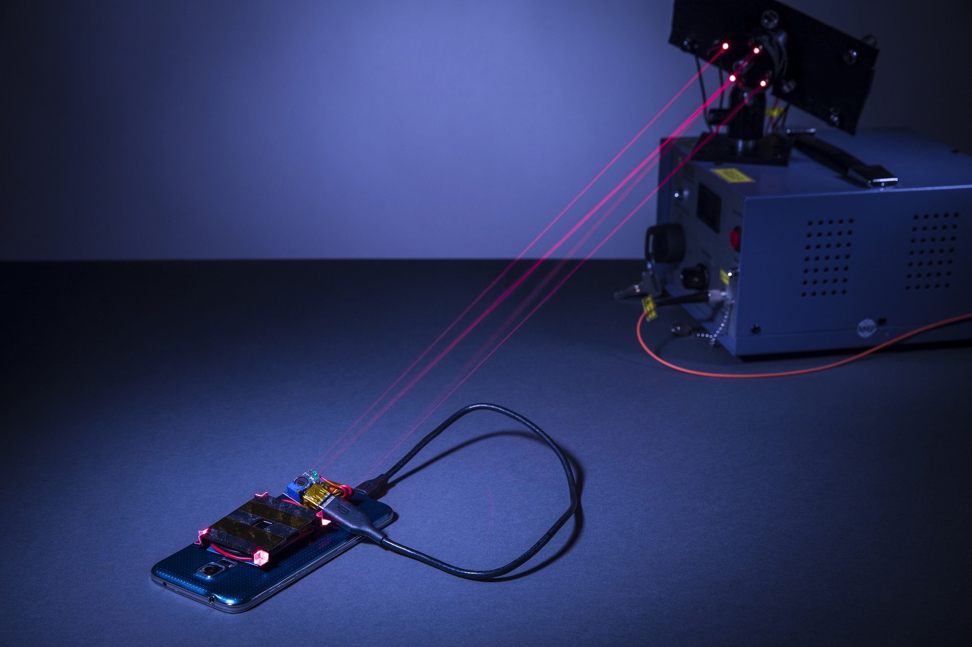 The wireless charging system created by University of Washington engineers