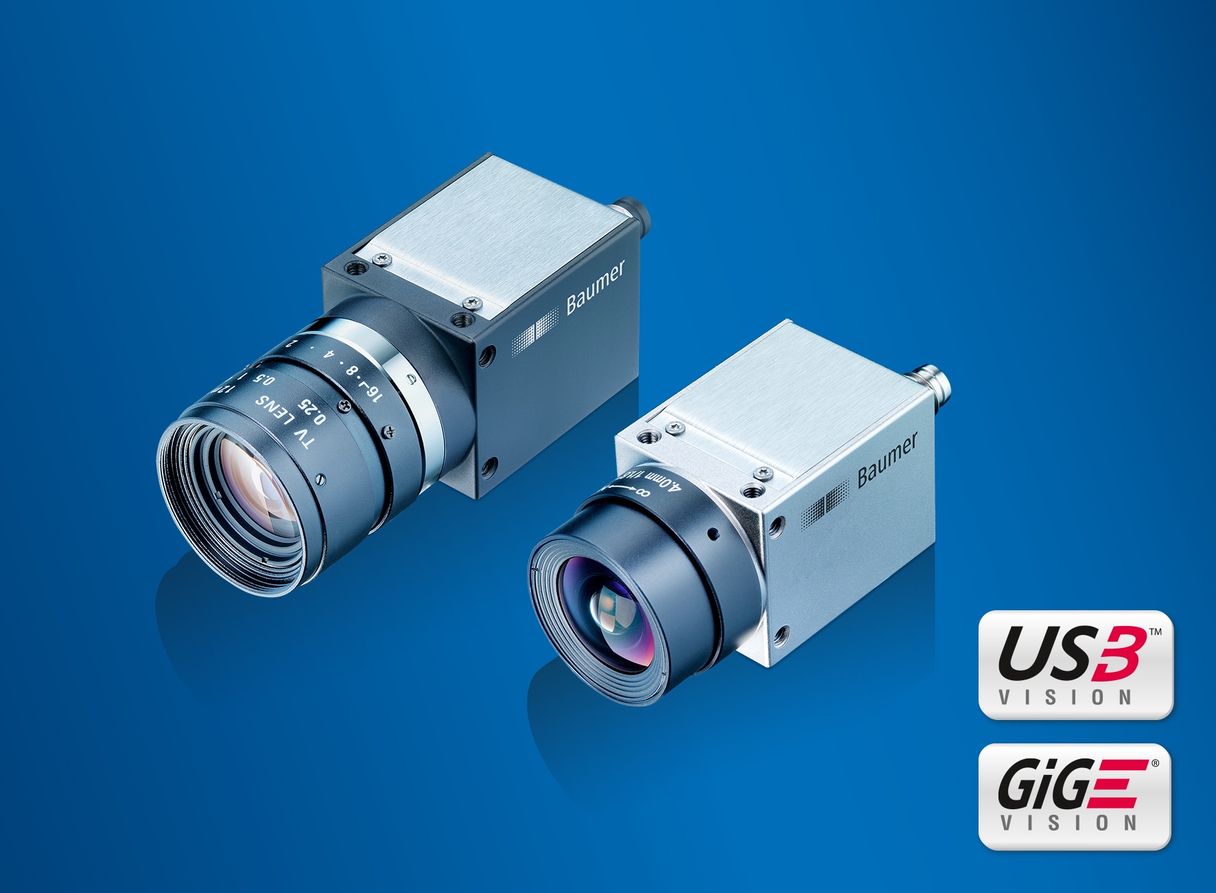 10 new models with rolling shutter sensors were added to the successful CX and EX Baumer camera series which now offers resolutions with 20 and 10 megapixel, respectively.