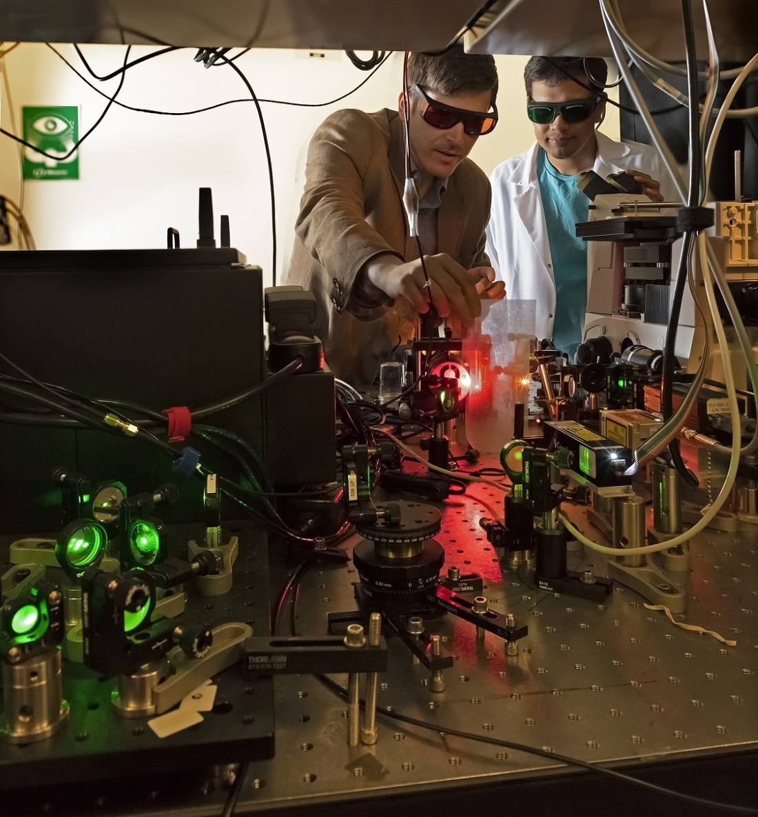 The Purdue University Quantum Center, including Simeon Bogdanov and Sajid Choudhury, is investigating how to advance quantum communication for practical uses.