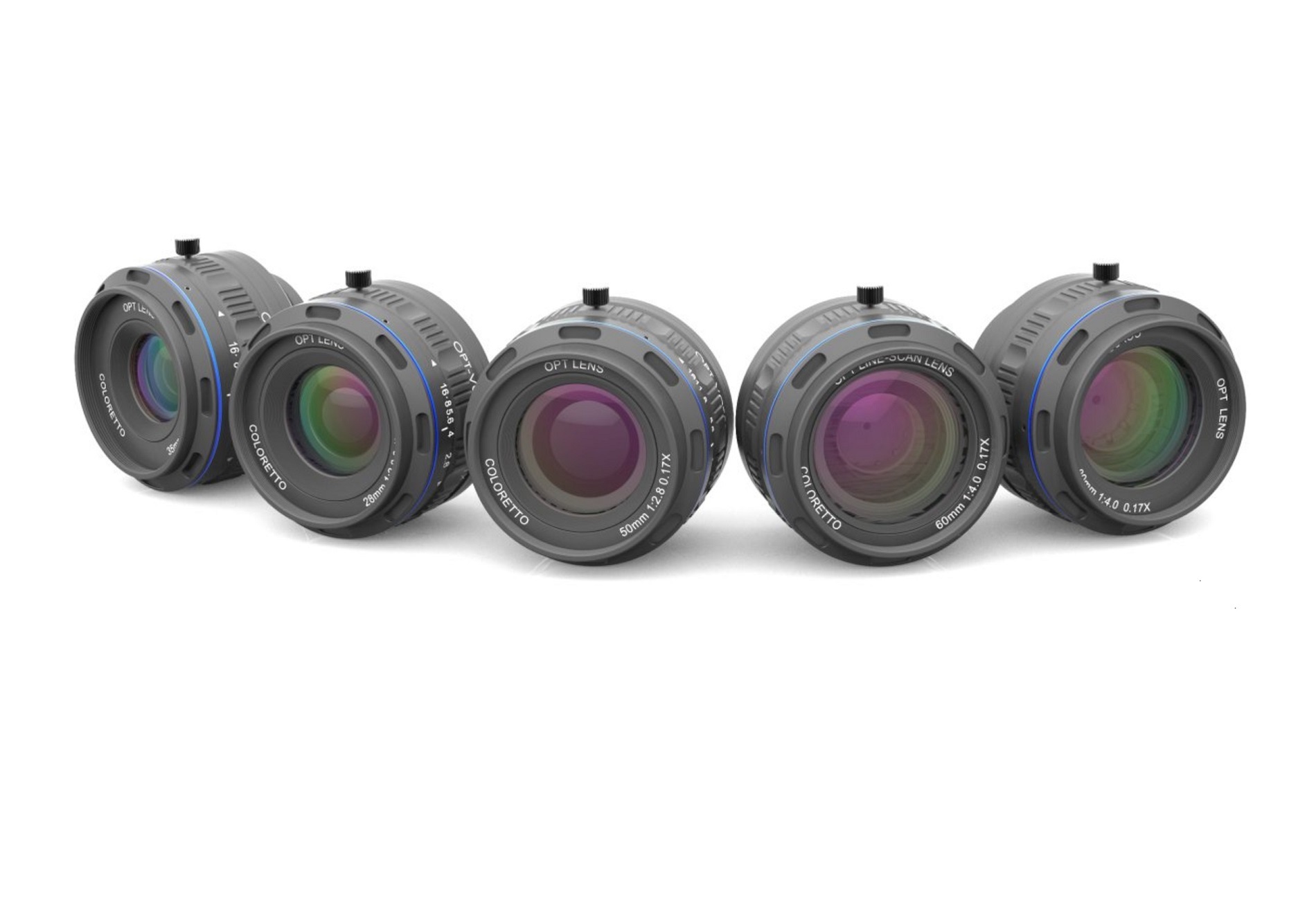 Coloretto Line Scan Lenses