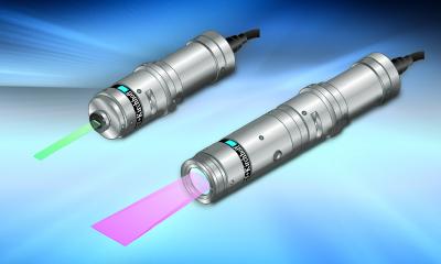 Low noise laser line generators with reduced coherence