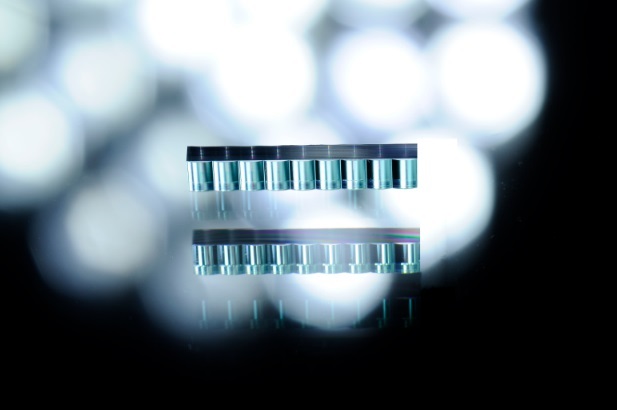 These FM-SAC optics consist of a monolithic array of lens-like elements.