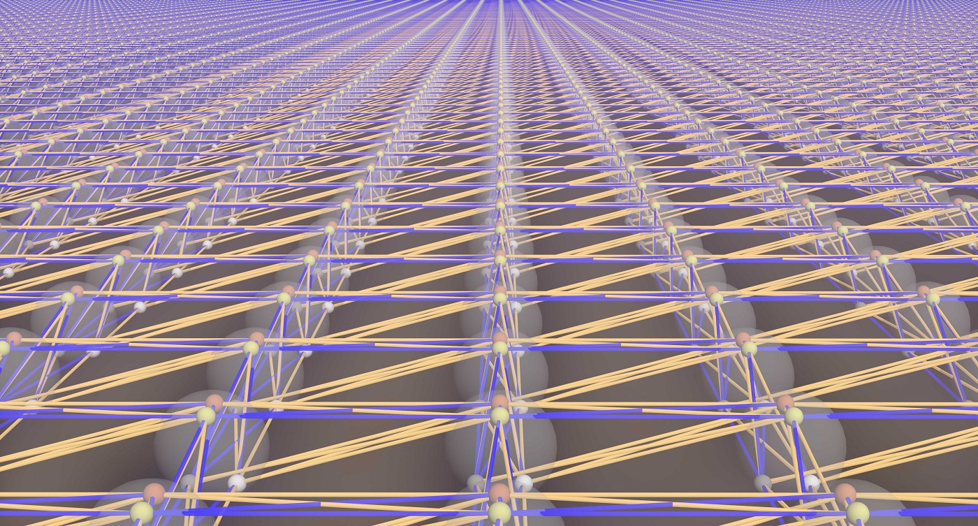 The entanglement structure of a large-scale quantum processor made of light