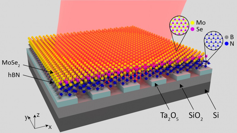 An illustration of the experimental structures