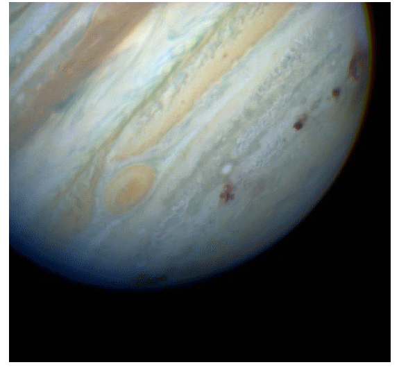 Traces left in Jupiter's atmosphere after the impact of comet Shoemaker