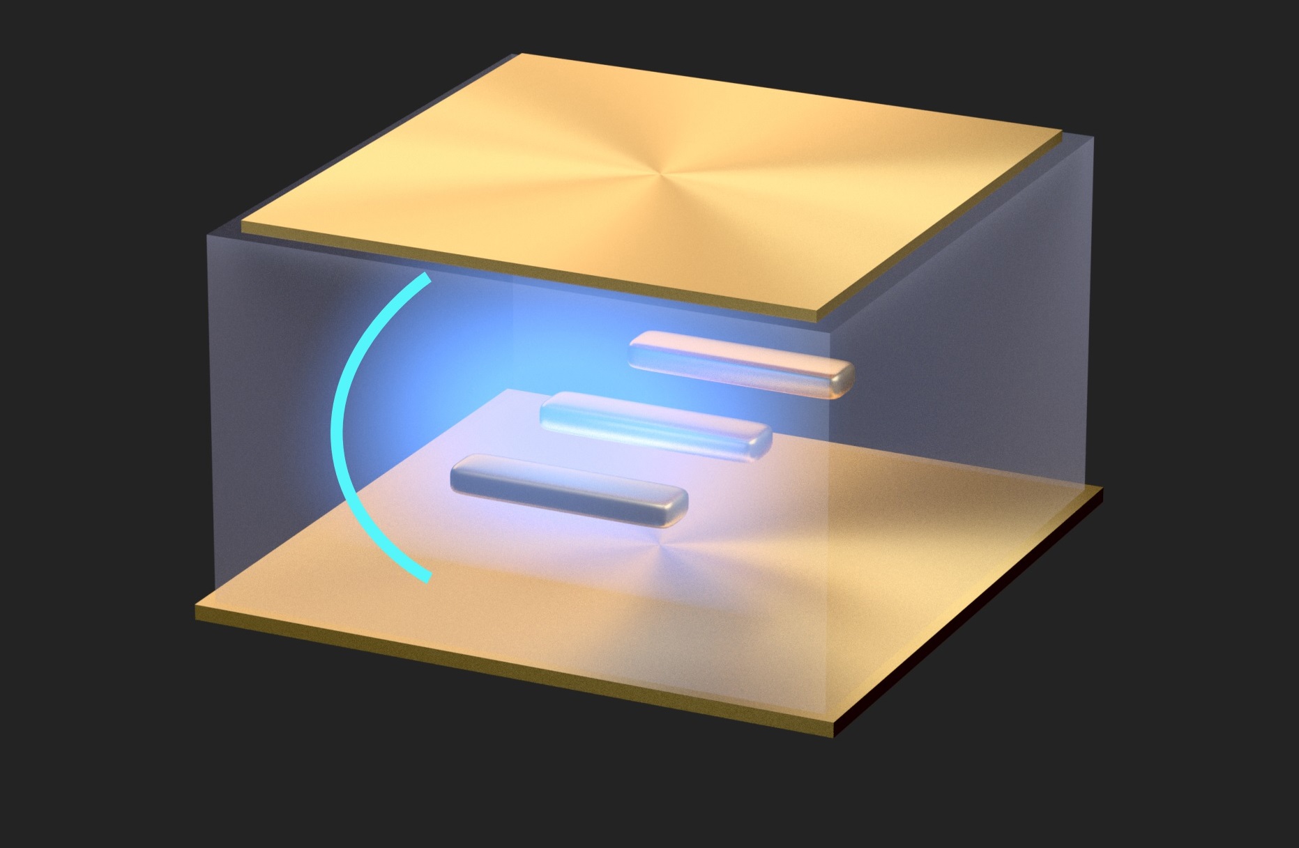 Researchers have shown that it is possible to create a controllable ultrastrong light-matter coupling at room temperature.