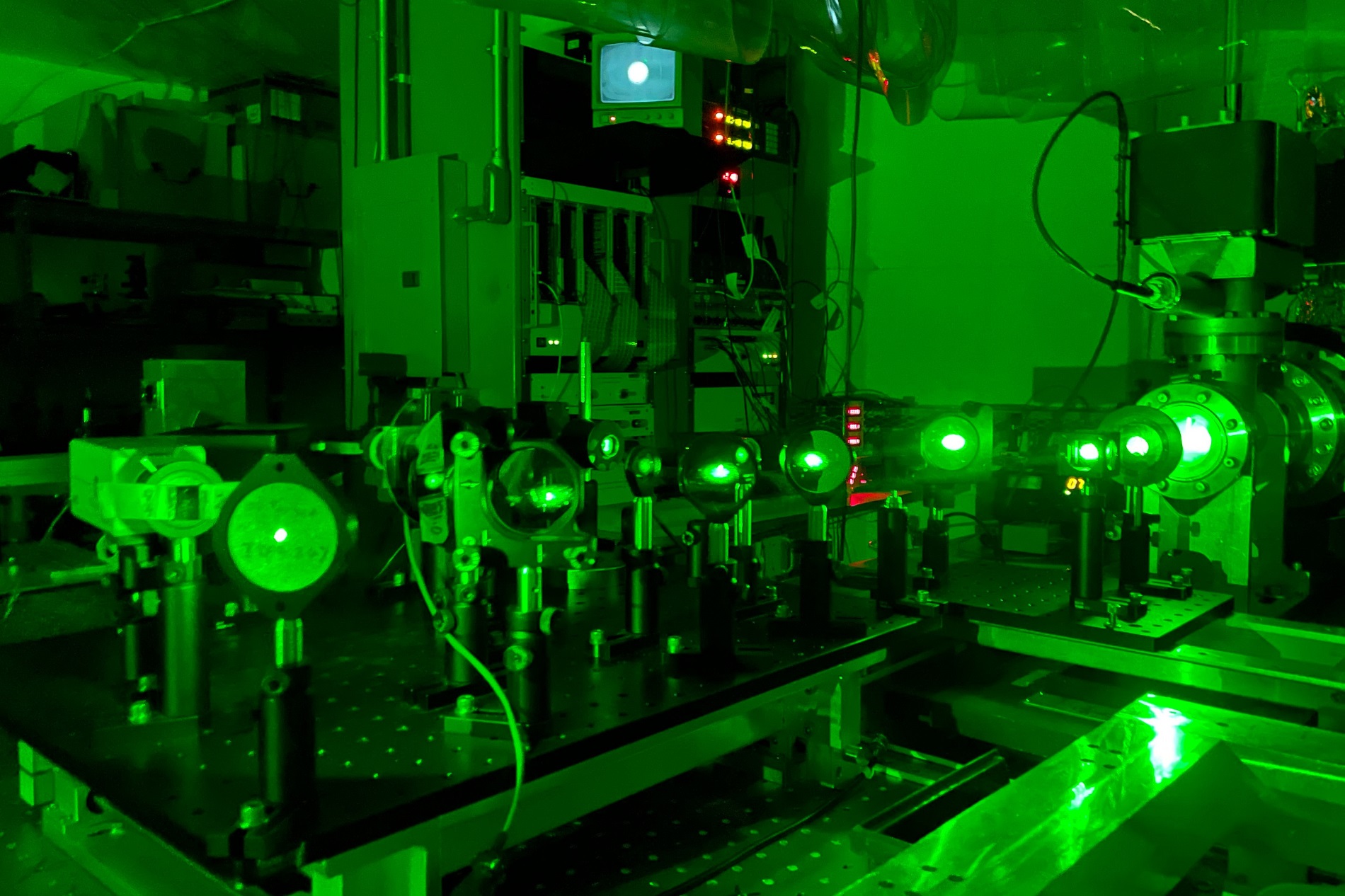 This storage ring free-electron laser from Triangle University Nuclear Laboratory enabled sub-170 nanometer lasing with LZH optics.