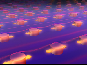 Surface lattice resonance, where the dipoles in nanodisks are coupled via in-plane diffraction