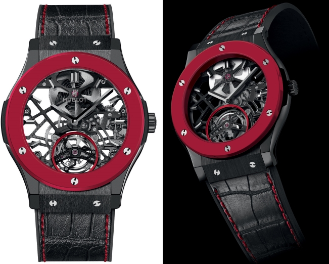 The Red’n’Black Skeleton Tourbillon