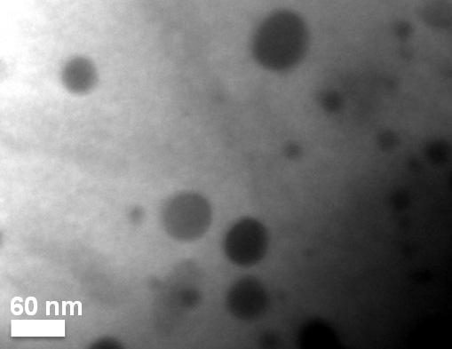 quantum dots within a thermoelectric material