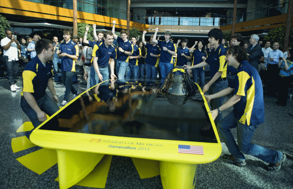 2013 Solar Car Unveiling