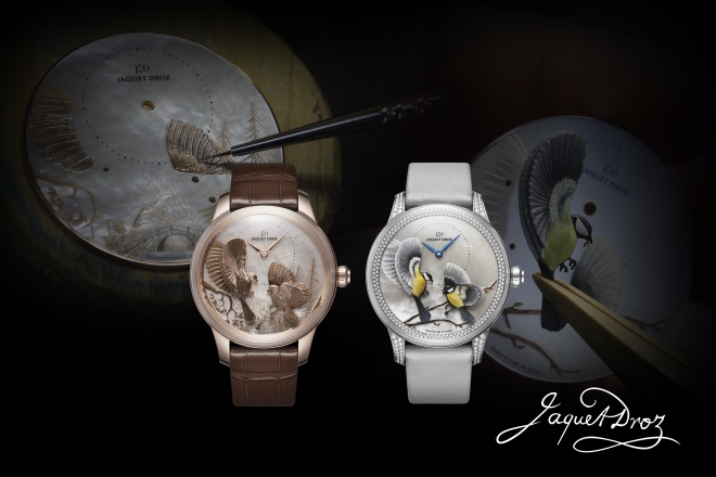 JAQUET DROZ HONORS THE MAGIC OF BIRDS