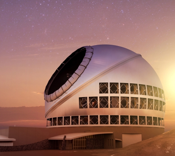 Artist's rendering of Thirty Meter Telescope