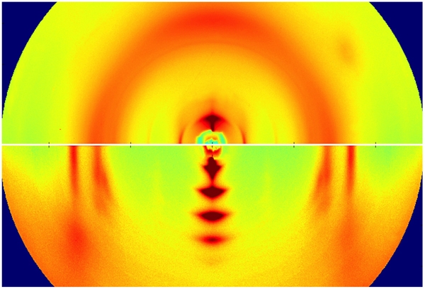 X-ray images reveal the microscopic structure of two semiconducting plastic polymers