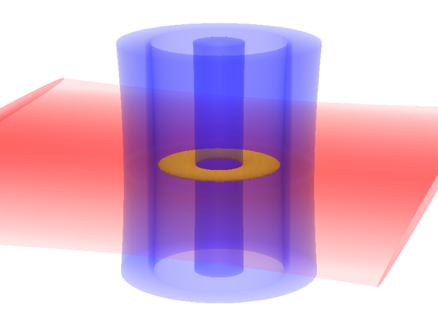 Schematic of laser setup