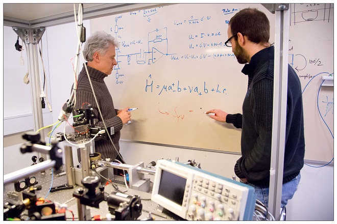 The method was developed by Eugene Polzik and Albert Schliesser in collaboration with the theoretical quantum optics groups at the Niels Bohr Institute and the Joint Quantum Institute in Maryland, USA.