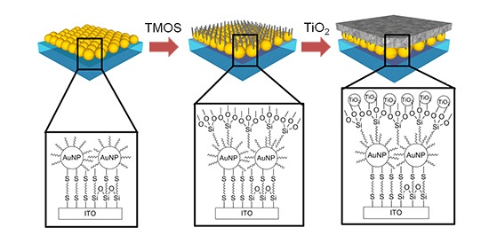 Schematic diagram of the new photocatalyst