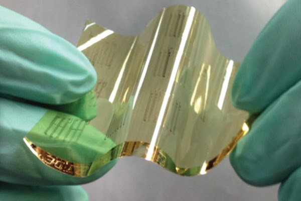 Stanford engineers have developed an improved process for making flexible circuits that use carbon nanotube transistors