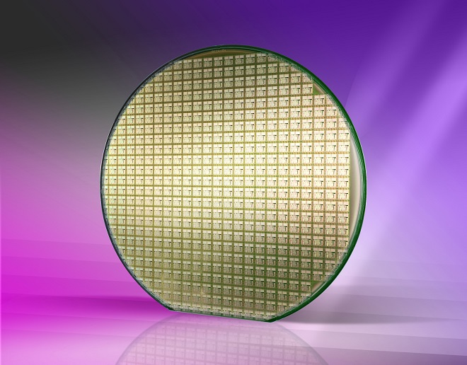 DSI Gold Coating on Silicon Wafer
