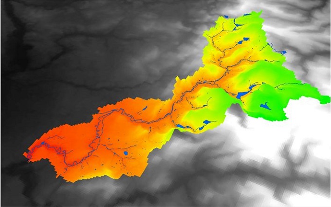 The Tame Valley catchment, a possible ISMORTASED conceptual test area and close to Andy Baxter’s heart