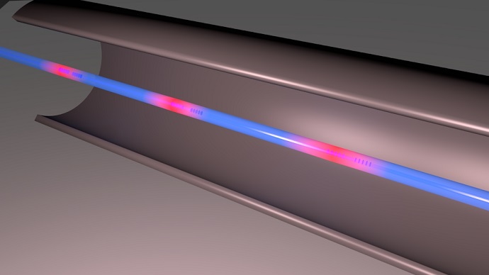 fiber optic flow sensor