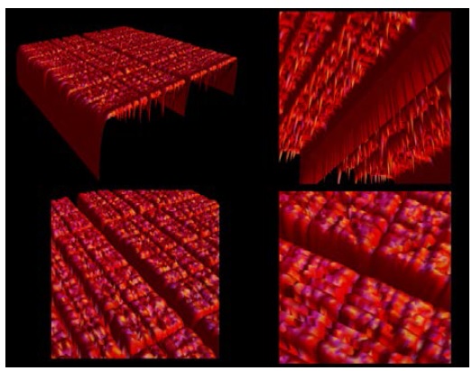 Visualization of the new entangled state as used by the scheme