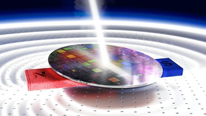 Optical Hall Measurements of the Silicon Wafer