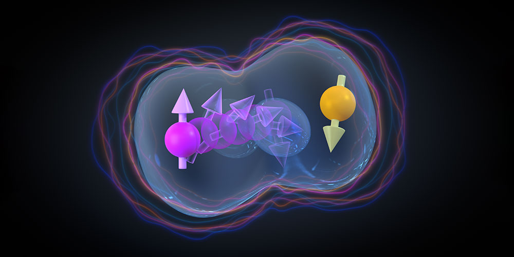 Two interacting hole-spin qubits