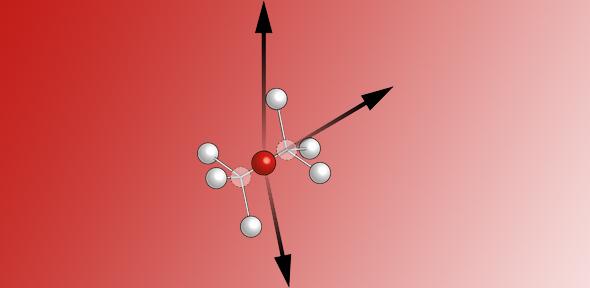 Atomic structure of the SiV- color center