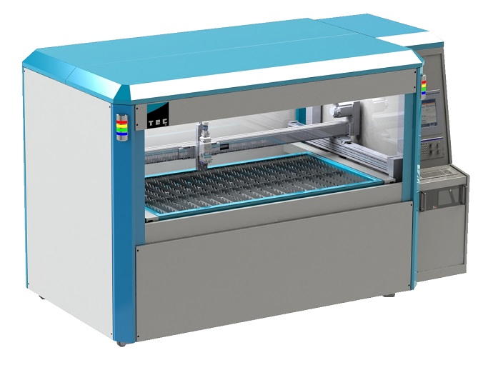 Flatbed laser cutting system