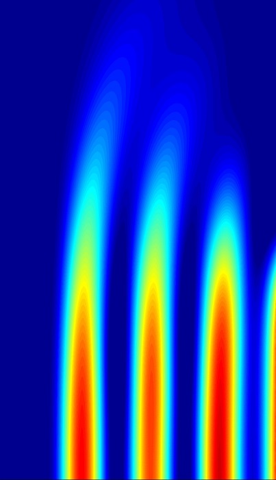 Propagation of the terahertz waves in ionized gas in a magnetic field of 178 tesla