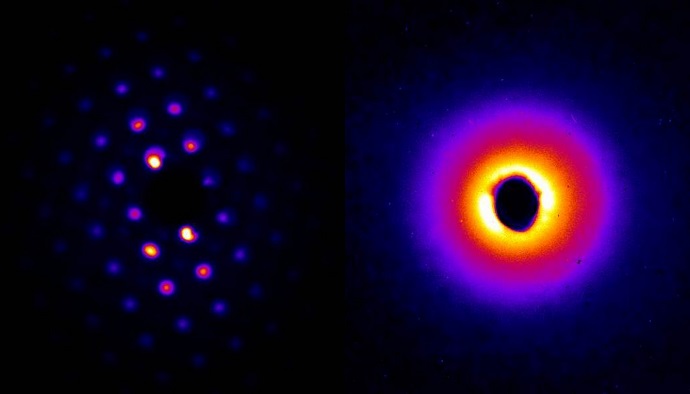 Ultrafast electron diffraction patterns of single-crystal gold