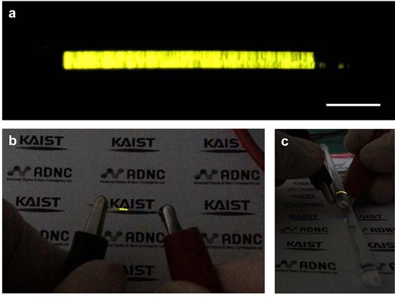 Fiber-Based Light-Emitting Diodes