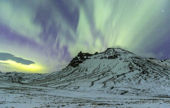 Earth's aurora display