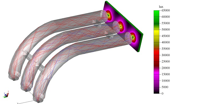 Multi-Finger Light Pipe System