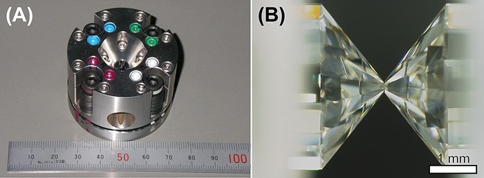 Laser-heated diamond anvil cell