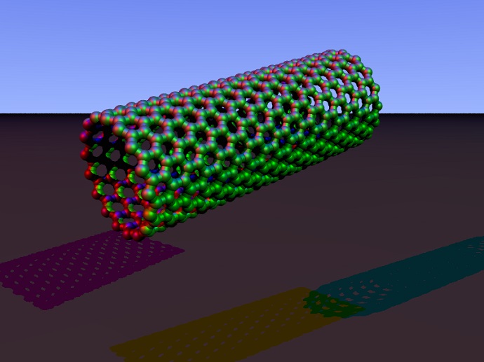 Carbon nanotubes create wafer-thin, flat structures that enable the miniaturisation of optical devices