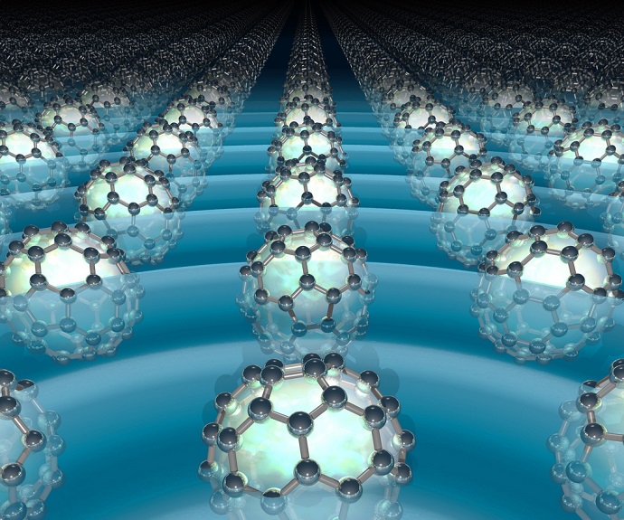 Intense laser flashes remove the electrical resistance of a crystal layer of the alkali fulleride K3C60