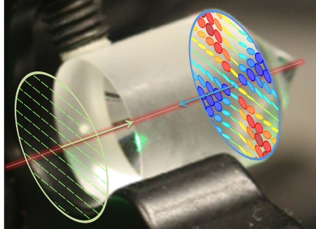 Glass cones shine new light on radially polarised beams