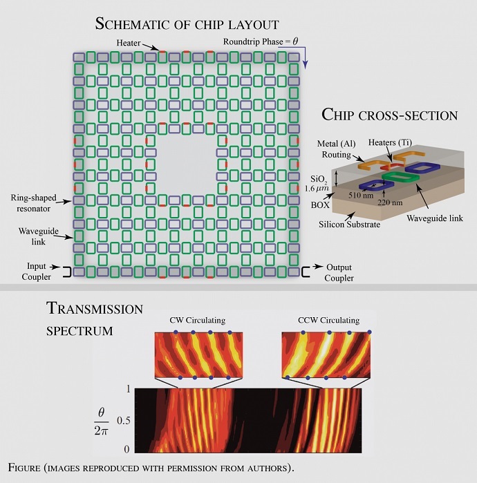 Schematic of Chip layout