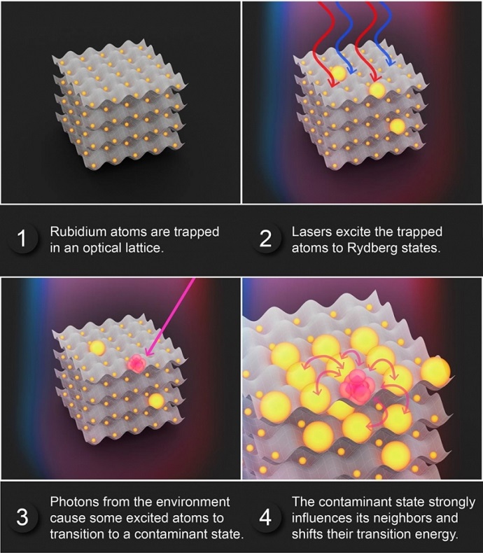 UNEXPECTED HIGH-ENERGY ATOMS ILLUMINATE THE PHYSICS OF POTENTIAL QUANTUM PROCESSORS