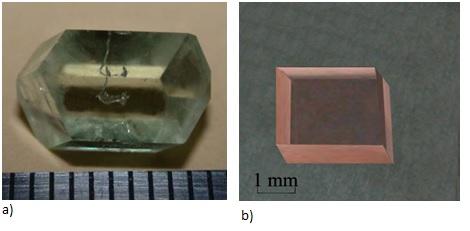 The Lomonosov Moscow State University scientists developed a growth technology of single crystals for creating a unique eye-safe laser