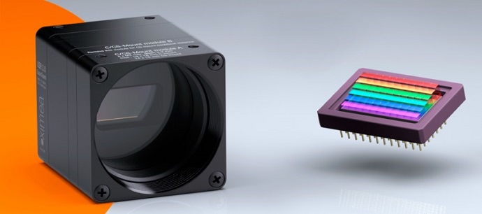 XIMEA releases new Linescan 470-900nm model of compact USB3-Vision Hyperspectral camera
