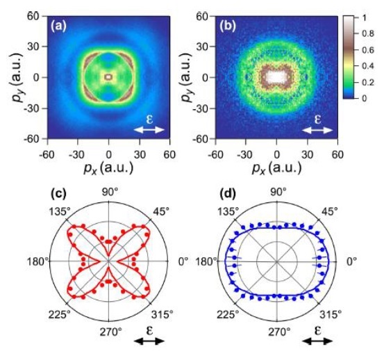 Tunnelling ionization studies by researchers in Japan and Russia show changes in electron distributions between ground- and excited-state in laser tunnelling ionization of molecules